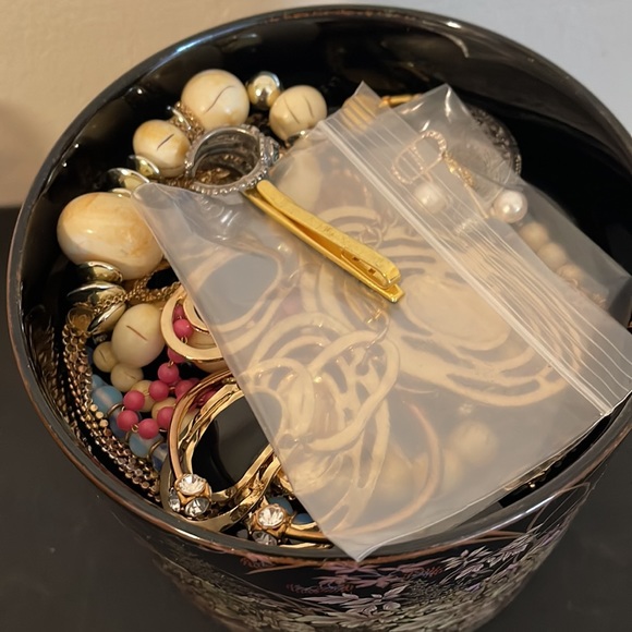 1950's Shibata Japan Black Porcelain 3 Stacking Porcelain Bowls Vintage - Picture 3 of 8